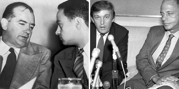 Joe McCarthy, Roy Cohn, and Donald Trump