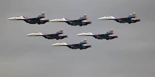 Russian Knights fighter jets