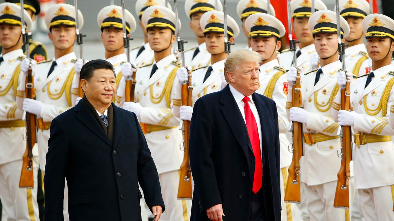 Trump visits China