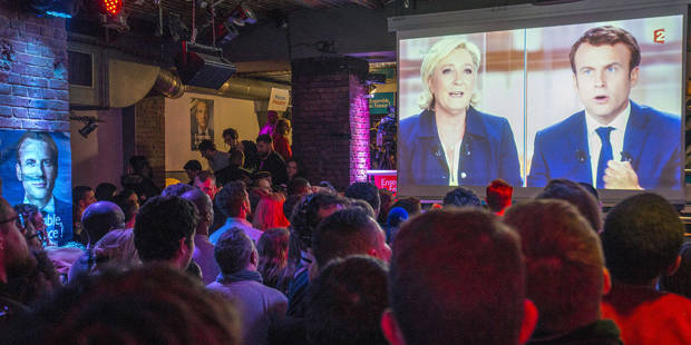 Macron Le Pen TV debate
