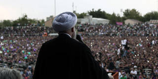 Hassan Rouhani rally