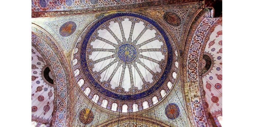 mosaic stack ottoman