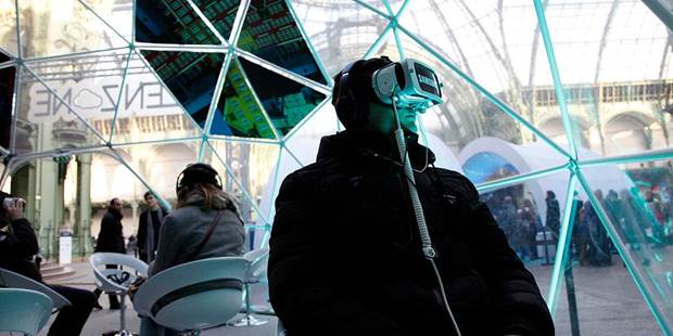 Virtual Reality Samsung test Paris