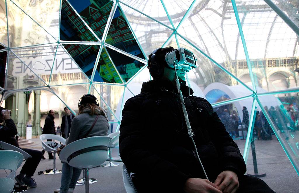 Virtual Reality Samsung test Paris