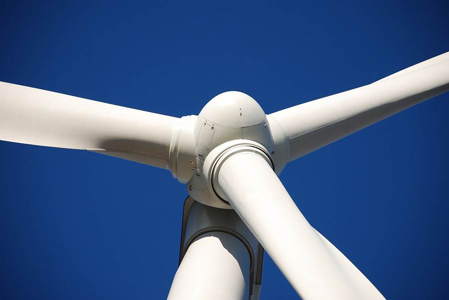 Wind turbine.