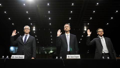 Facebook, Google and Twitter executives testify before congress
