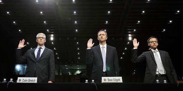 Facebook, Google and Twitter executives testify before congress