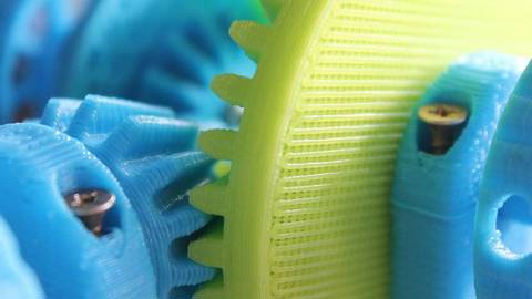 3D Printed machine parts