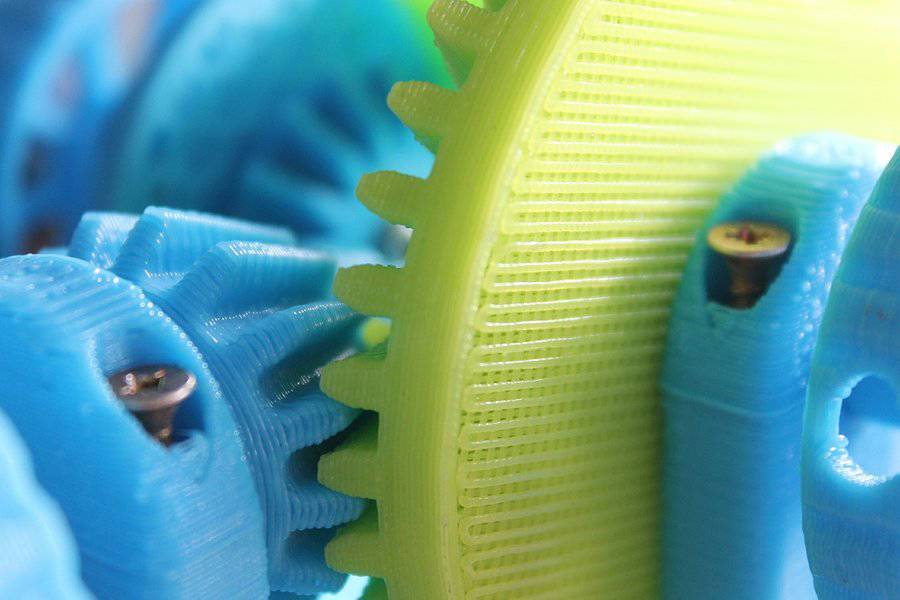 3D Printed machine parts