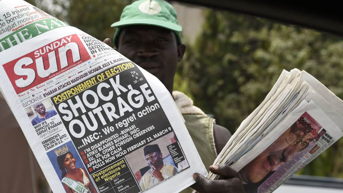 nigeria election postponed