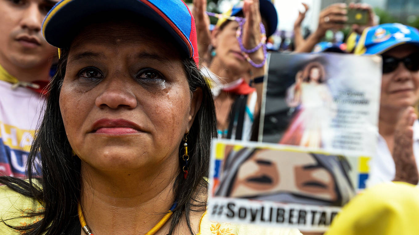 Venezuela opposition protest
