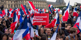 Emmanuel Macron supporters