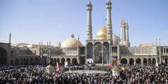  Iranians take part during a state-organized rally against anti-government protests 