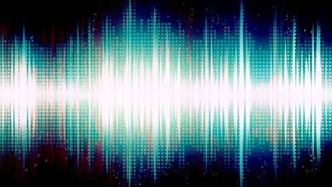 Digitized sound wave