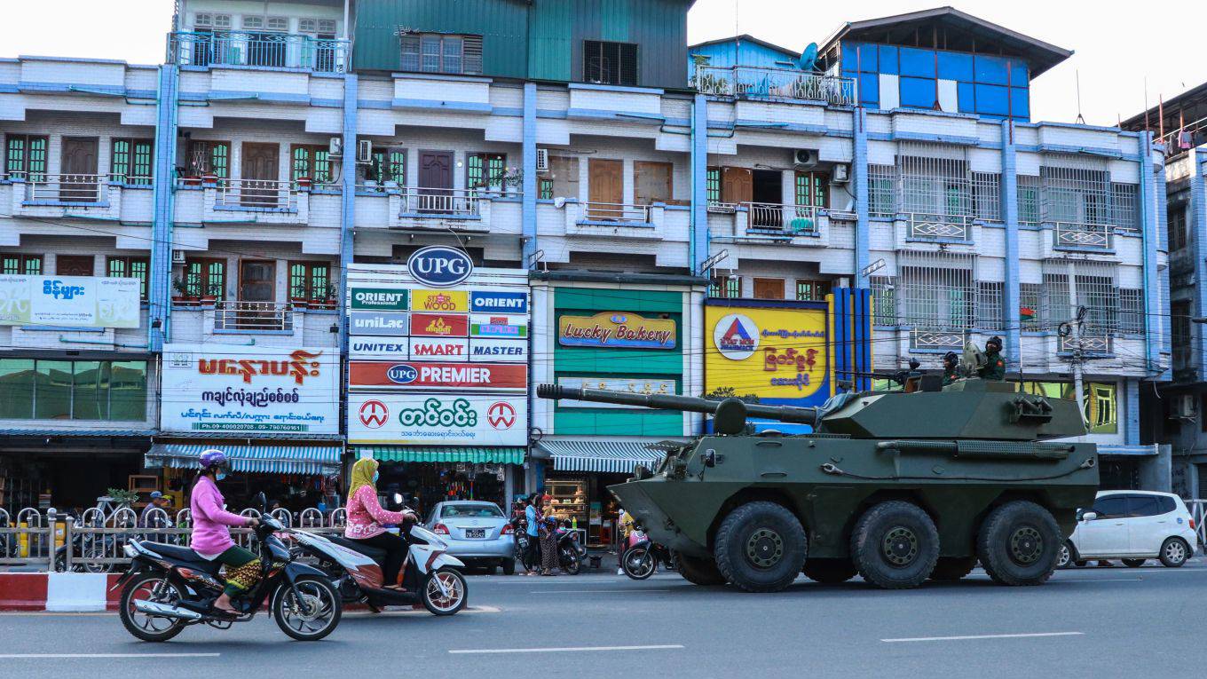 Getty Images tramite chellaney135_STRAFP tramite trama Myanmar