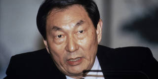 Chinese Premier Zhu Rongji, Beijing, China, November 1995.