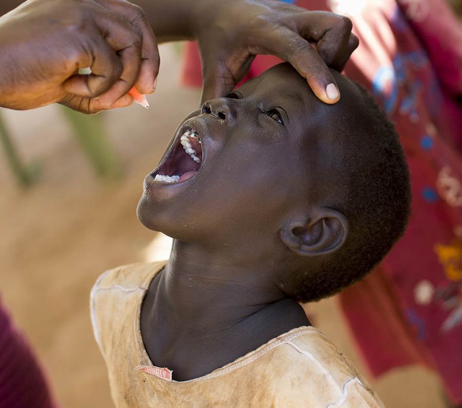 Polio vaccination