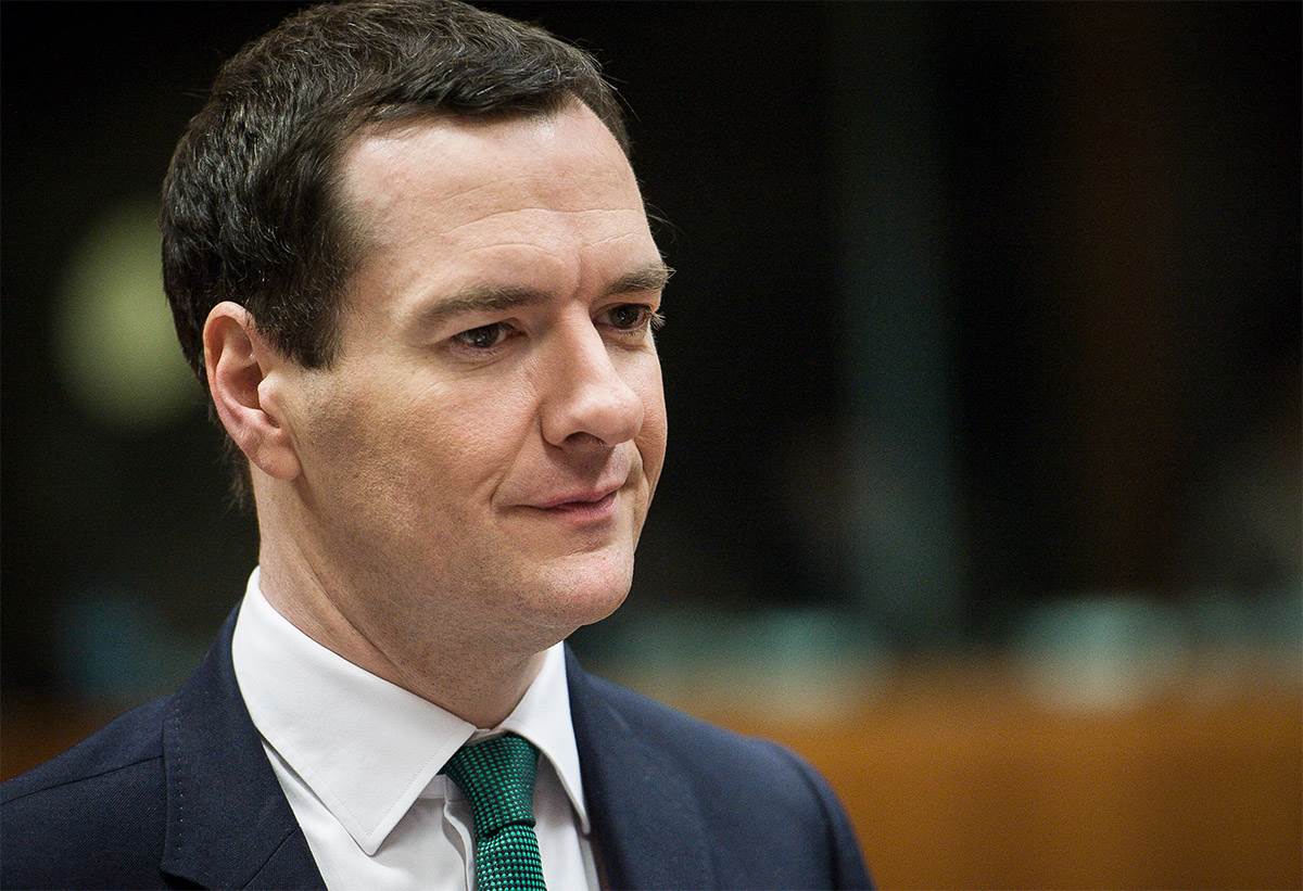 British Chancellor of the Exchequer George Osborne