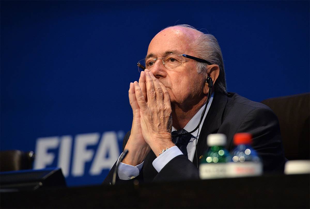 Sepp Blatter resigns
