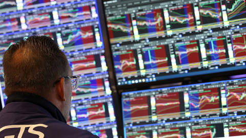 Trader at the NYSE.