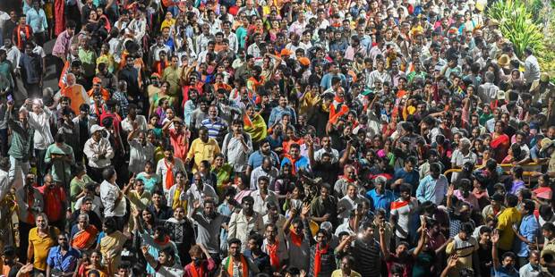 wei60_MANJUNATH KIRANAFP via Getty Images_india population