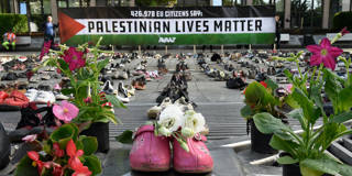 kuttab47_JOHN THYSAFP via Getty Images_EUpalestineprotestshoes