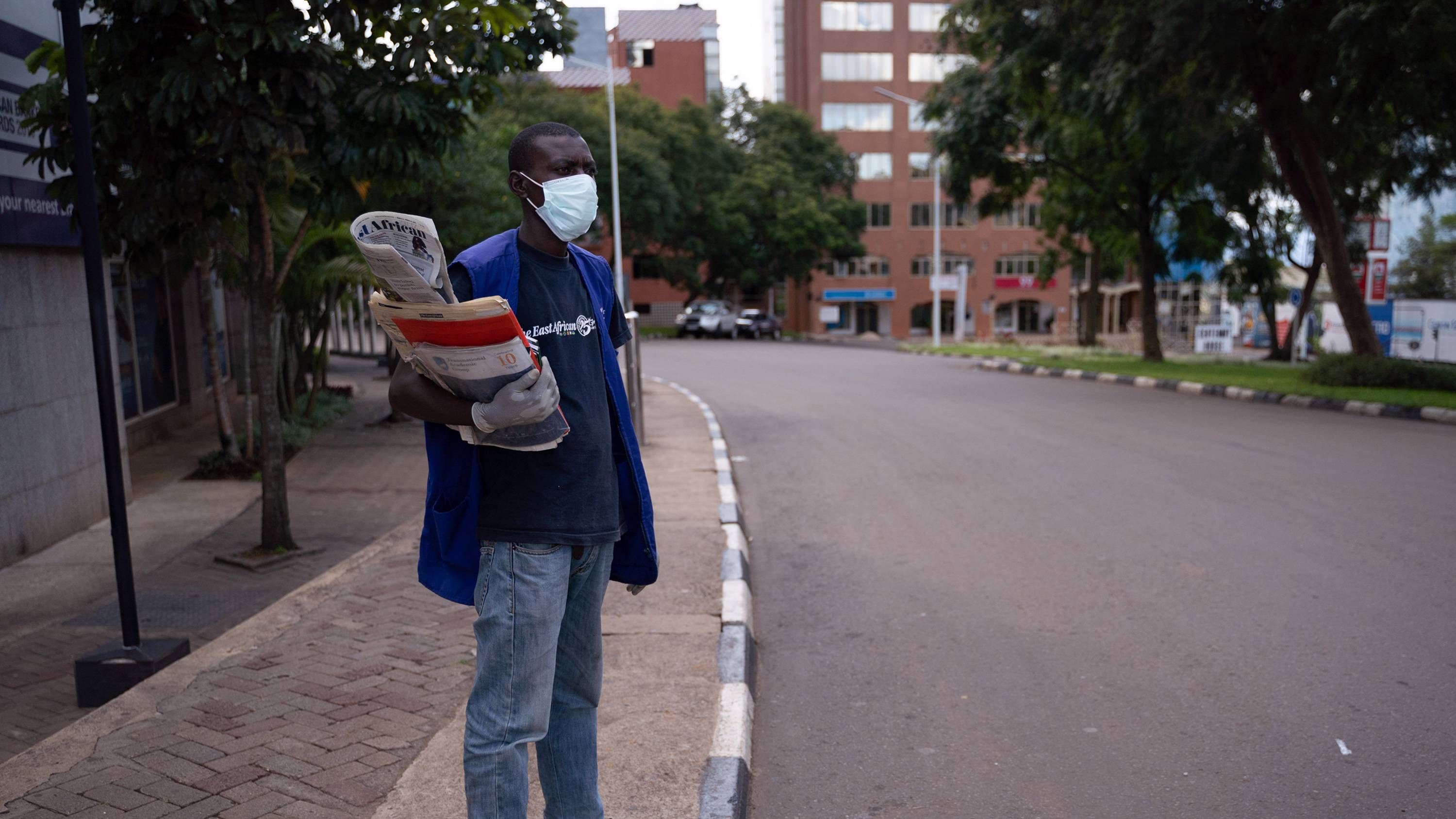 bekele1_SIMON WOHLFAHRTAFP via Getty Images_rwandacoronaviruseconomynespaperslockdown