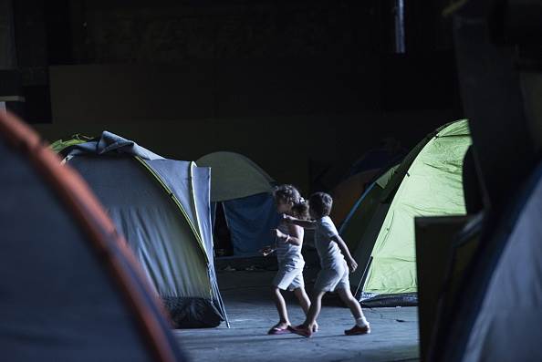 Refugee children