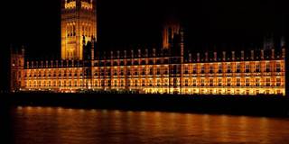 Parliament building in Great Britain
