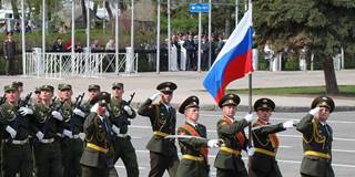 Russian army parade.