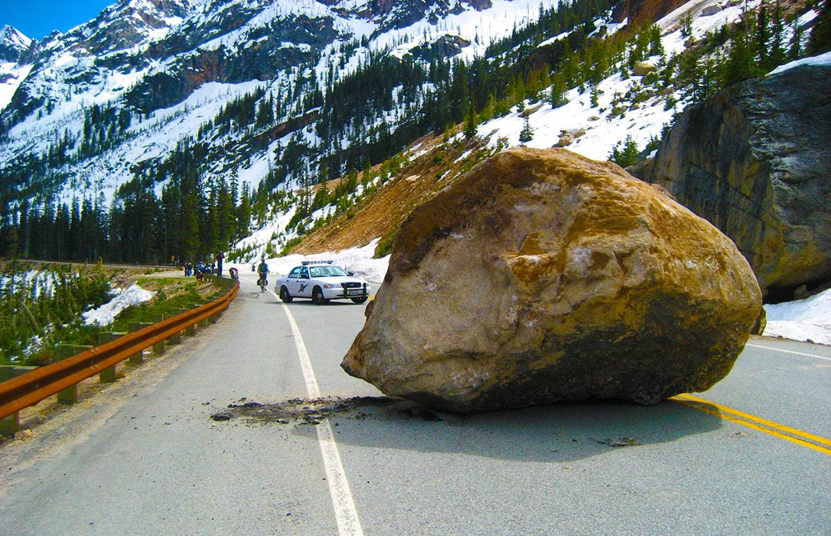 highway roadblock