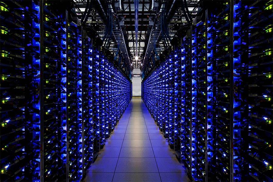 Google data center