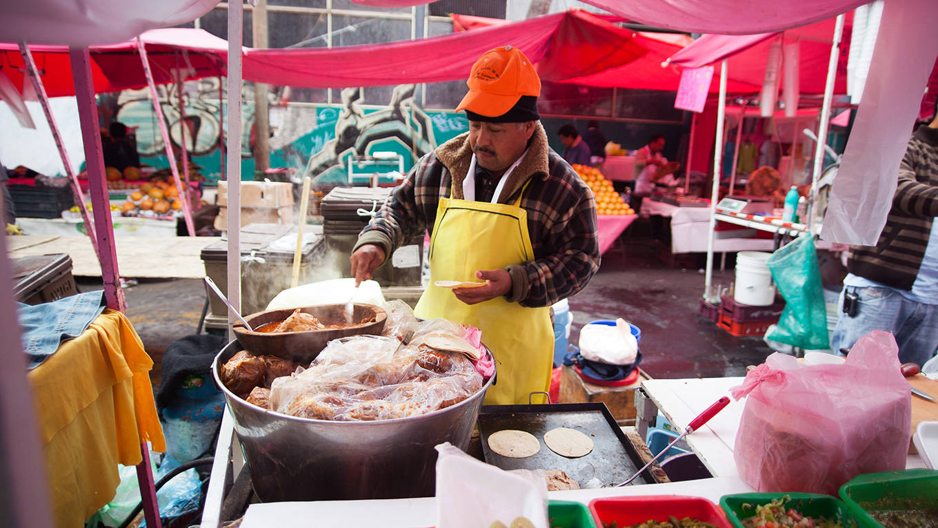 Mexico city street food