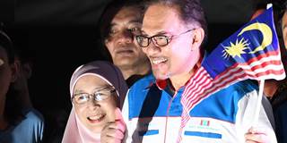Jailed former opposition leader and current federal opposition leader Anwar Ibrahim