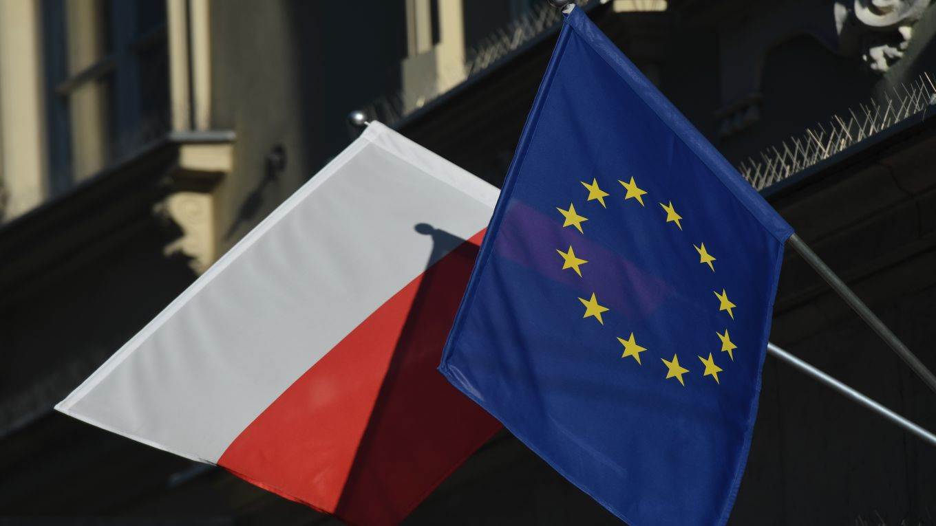 schetyna1_Artur WidakNurPhoto via Getty Images_polish eu flags