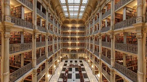 George Peabody Library_Matthew Petroff