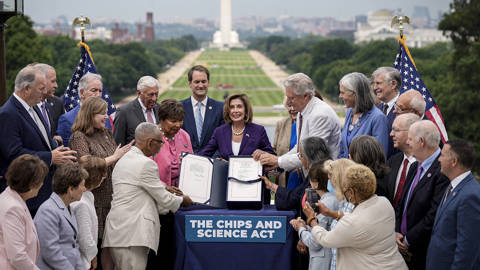 johnson153_Drew AngererGetty Images_chips and science act