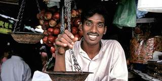 Shopkeeper in Sri Lanka