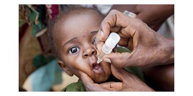 Child Gets Polio Vaccine