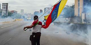 venezuela protestor