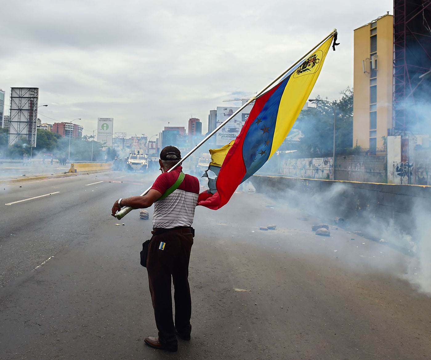 venezuela protestor