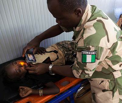 Nigeria health worker