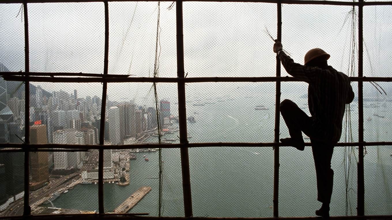 china construction site