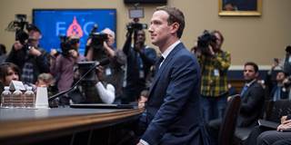 Facebook CEO Mark Zuckerberg arrives to testify before a House Energy and Commerce Committee 