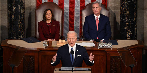 strain10_ANDREW CABALLERO-REYNOLDSAFP via Getty Images_state of the union