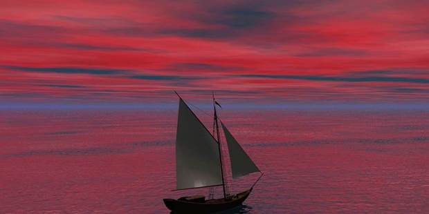 Red Sea and boat