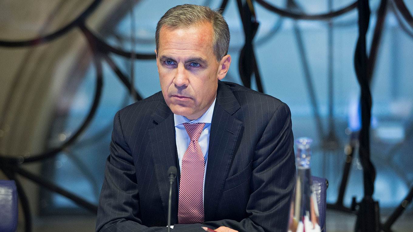 Mark Carney, governor of the Bank Of England