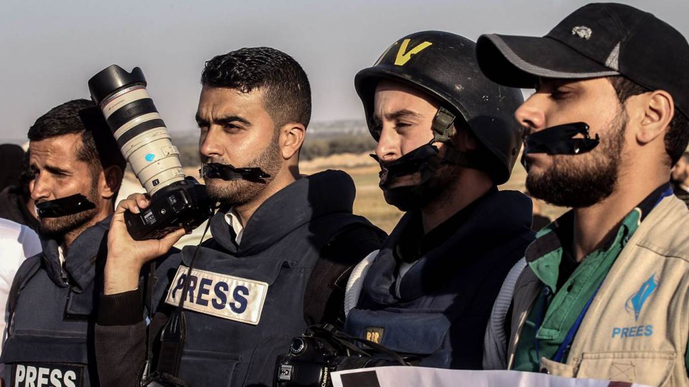 palestinian journalists