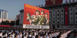 rally in pyongyang