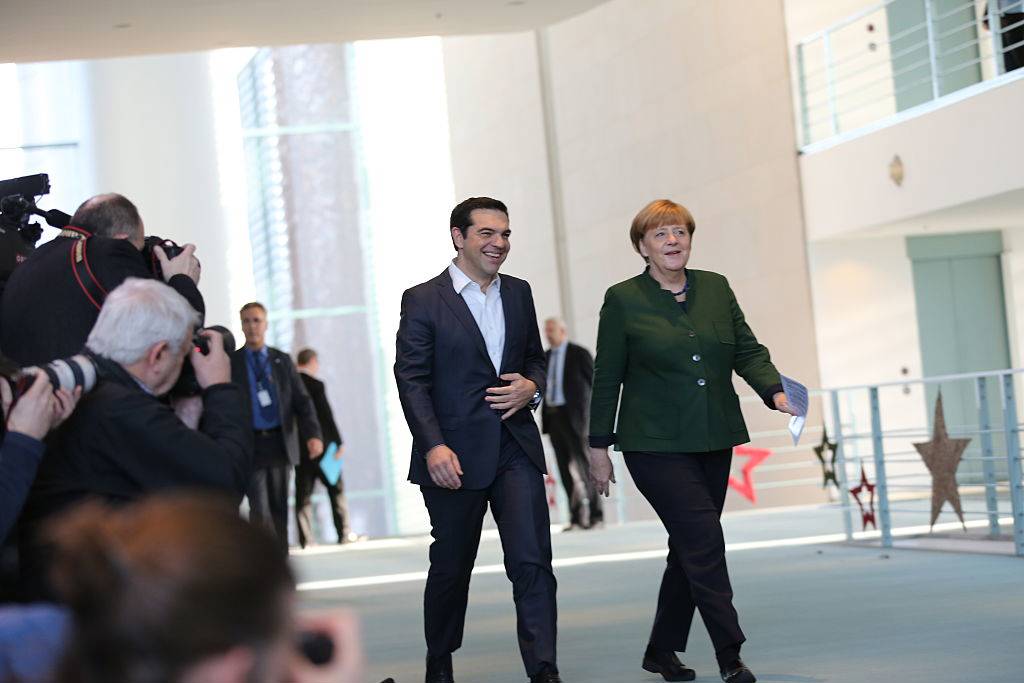 Merkel and Tsipras in Berlin 12.2016